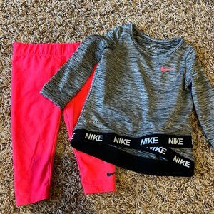Baby girls Nike outfit
